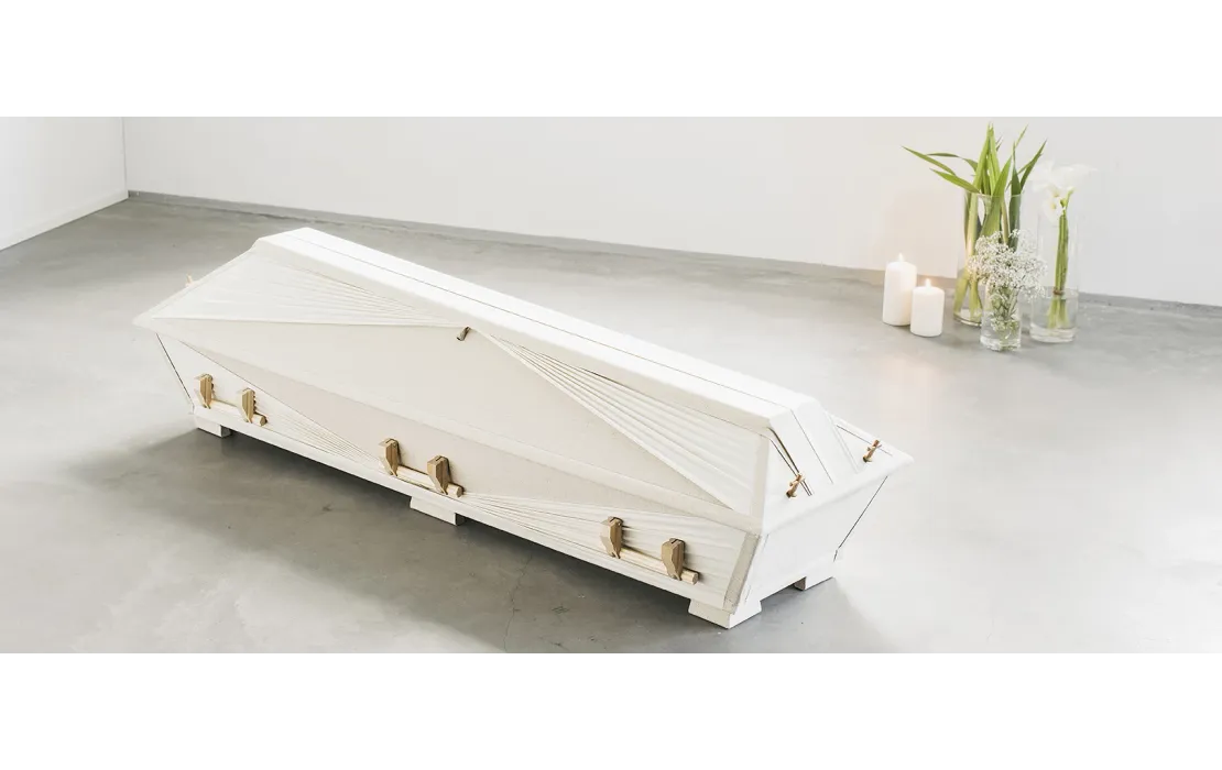 Verhoiltu arkku Pellava luonnonsilkkis&auml;de