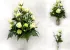 Muistotilaisuuden kukat 'Valkea ruusu' 